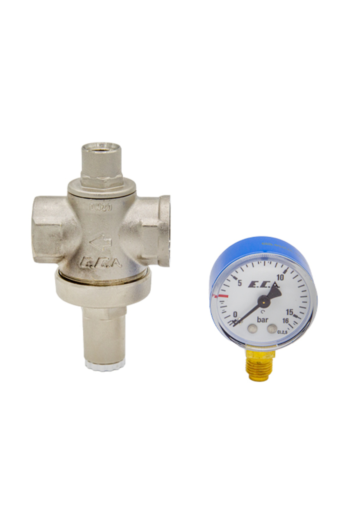 ECA 3/4'' Basınç Düşürücü (Manometreli-Rakorsuz) 602111010