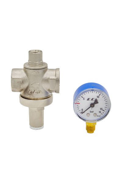 ECA 3/4'' Basınç Düşürücü (Manometreli-Rakorsuz) 602111010