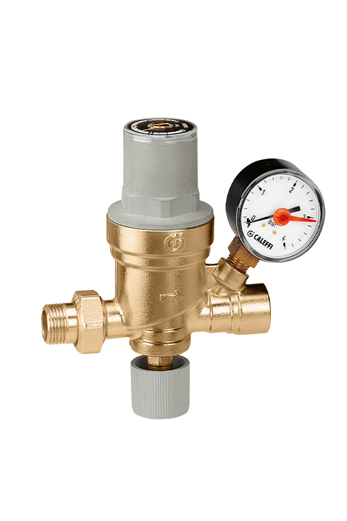 Caleffi 1/2'' Otomatik Kazan Dolum Vanası Basınç Saatli-553640
