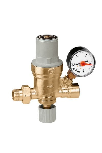 Caleffi 1/2'' Otomatik Kazan Dolum Vanası Basınç Saatli-553640