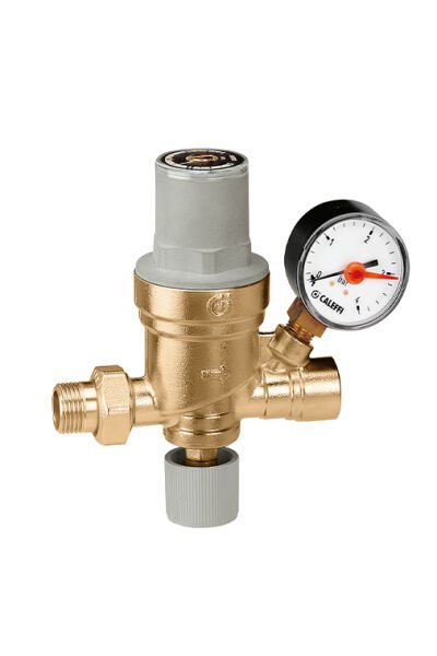 Caleffi 1/2'' Otomatik Kazan Dolum Vanası Basınç Saatli-553640