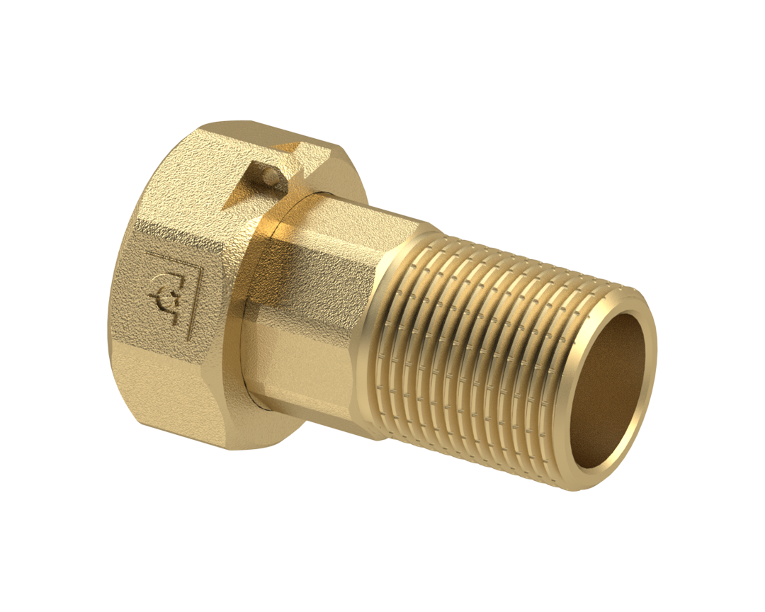 3/4''  SU SAATİ RAKORU AĞIR KISA KÖŞELİ-SARI - 2908