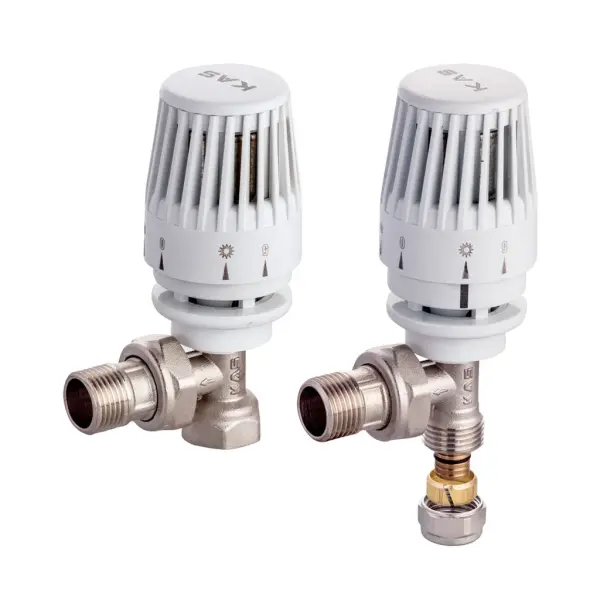 Kas 1/2'' Termostatik Radyatör Vanası Köşe Tip - 1350001