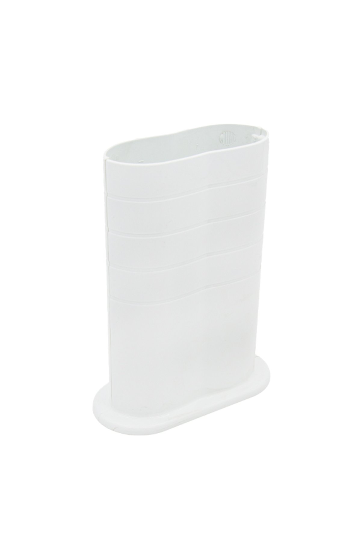 Çiftli Boru Gizleme Aparatı Düz - Beyaz