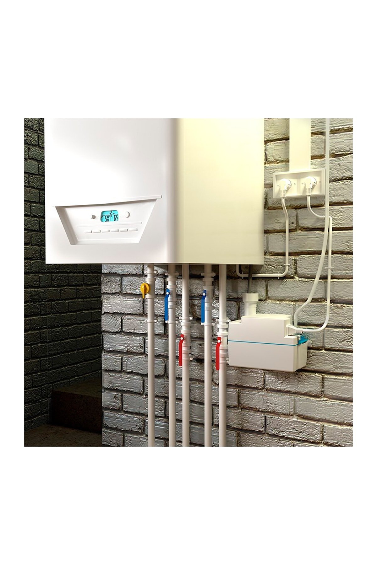 Sanihydro Wc Öğütücü Pis Su Pompası - Sanicondens Eco