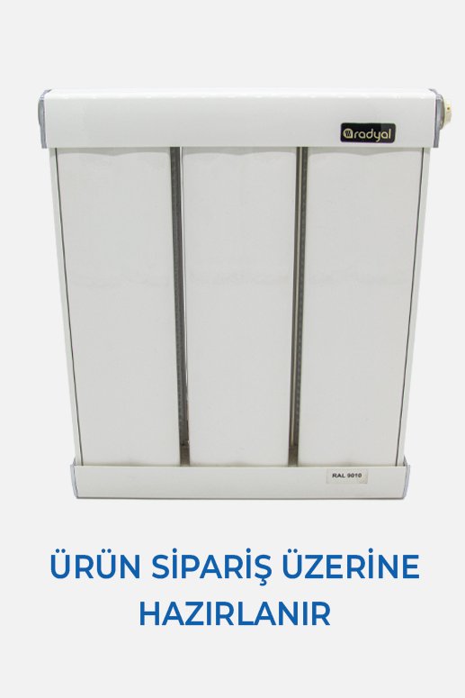 Radyal Alüminyum Radyatör (Konak-Dilim Fiyatı 600 MM)