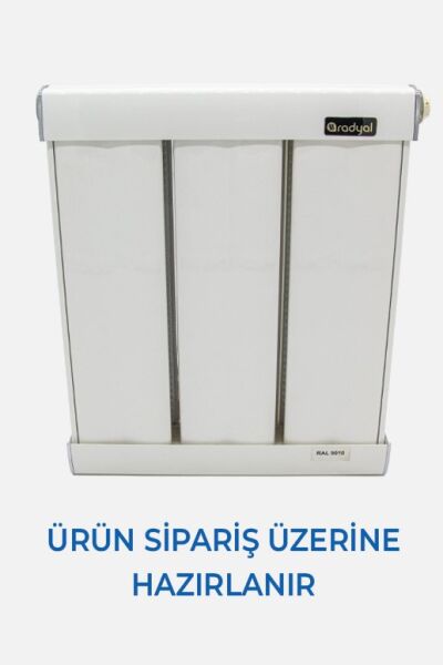 Radyal Alüminyum Radyatör (Konak-Dilim Fiyatı 600 MM)