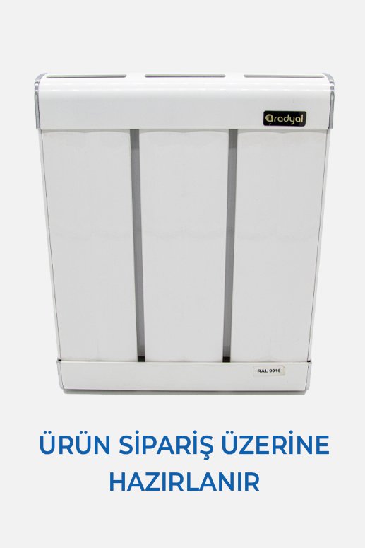 Radyal Alüminyum Radyatör (Köşk-Dilim Fiyatı 600 MM)