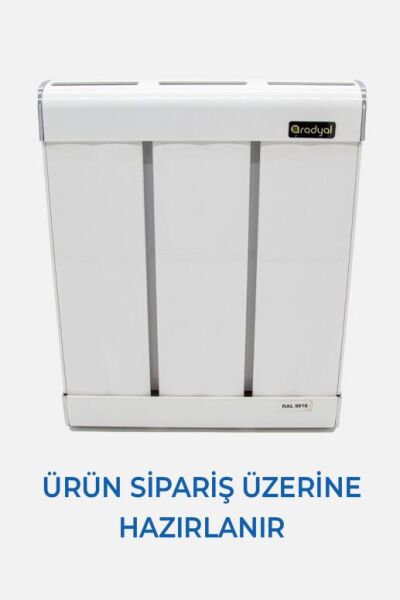 Radyal Alüminyum Radyatör (Köşk-Dilim Fiyatı 600 MM)