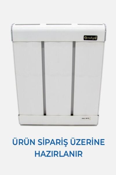 Radyal Alüminyum Radyatör (Köşk-Dilim Fiyatı 600 MM)