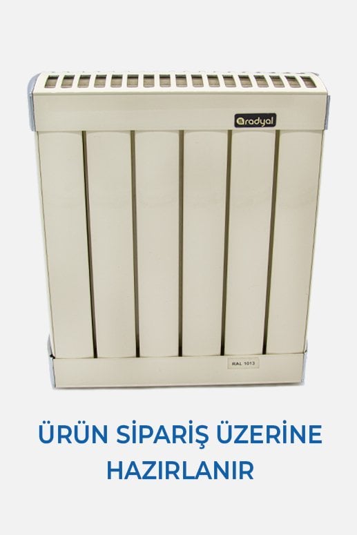 Radyal Alüminyum Radyatör Saray (Dilim Fiyatı 600 MM)