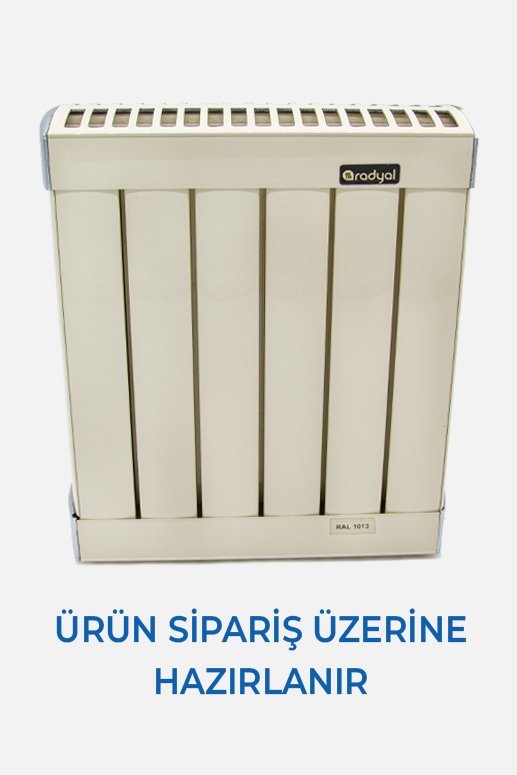 Radyal Alüminyum Radyatör Saray (Dilim Fiyatı 600 MM)