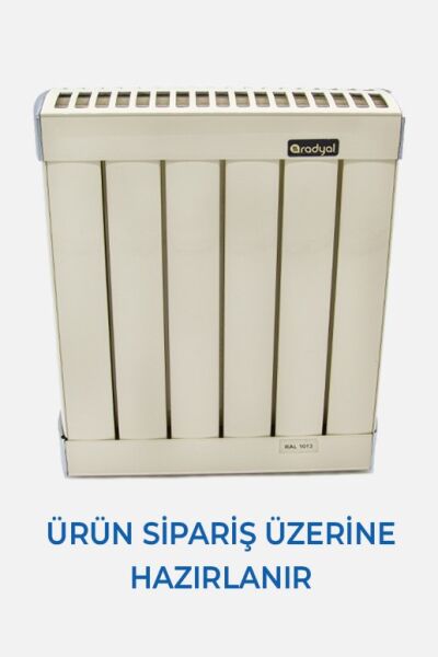 Radyal Alüminyum Radyatör Saray (Dilim Fiyatı 600 MM)