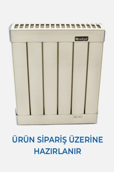 Radyal Alüminyum Radyatör Saray (Dilim Fiyatı 600 MM)