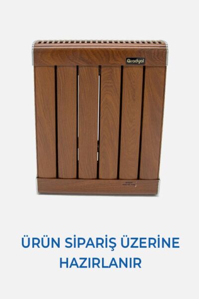 Radyal Alüminyum Radyatör (Villa-Dilim Fiyatı 600 MM)