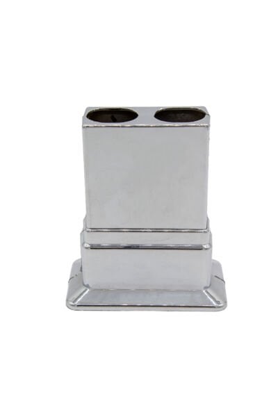 Ayarlı Boru Gizleme Aparatı Çiftli - Krom