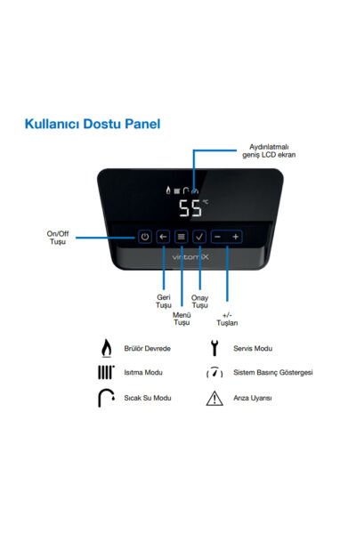 Demirdöküm Vintomix P18 / 24 KW Yoğuşmalı Kombi