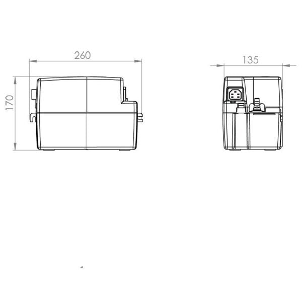 Sanihydro Sanicondens Pro V02 Drenaj Pompası